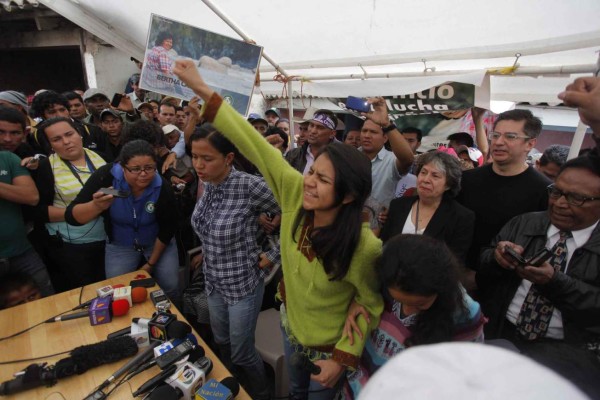 Piden que comisión extranjera investigue asesinato de Berta Cáceres