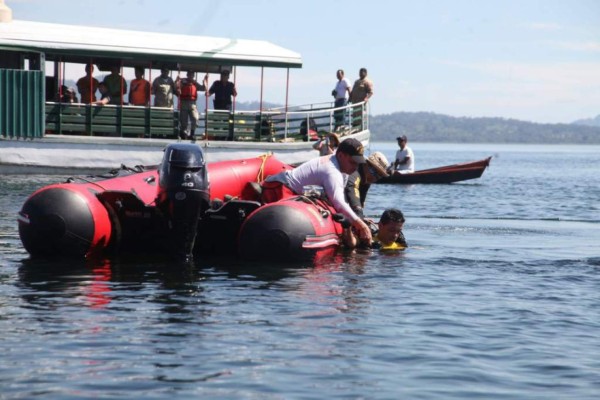 Encuentran cadáver del tercer desaparecido en el Lago de Yojoa