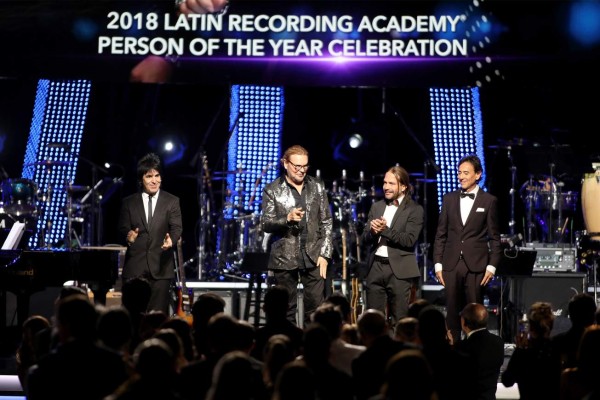 'Bendita tu luz': Maná recibe el Grammy Latino a 'Persona del Año'