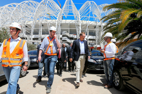 Fifa visitó Brasil para poner 'presión' en obras