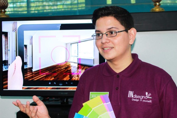 Jóvenes crean aplicación para diseño de interiores