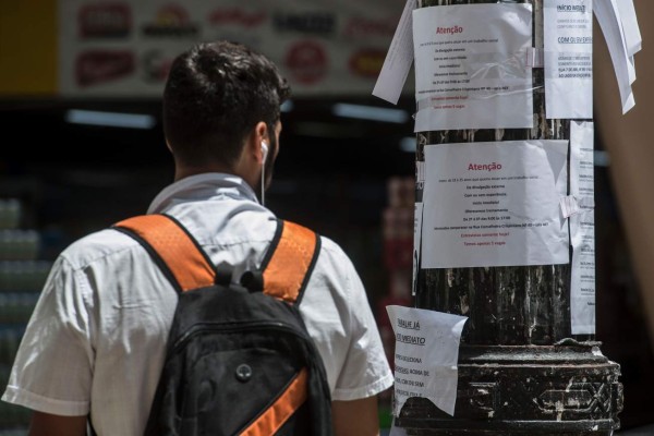 Brasil registra desempleo récord
