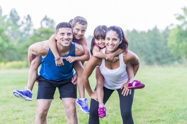 Ponerse en forma como familia