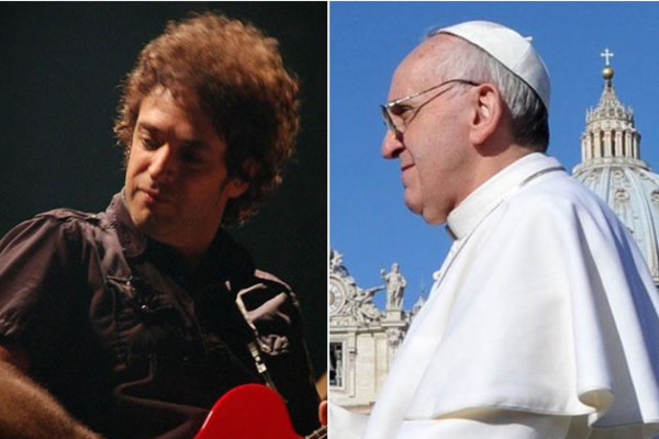 Papa Francisco envía carta de aliento a Gustavo Cerati
