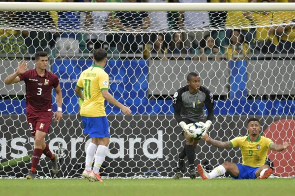 Copa América: Venezuela y el VAR frenaron a Brasil