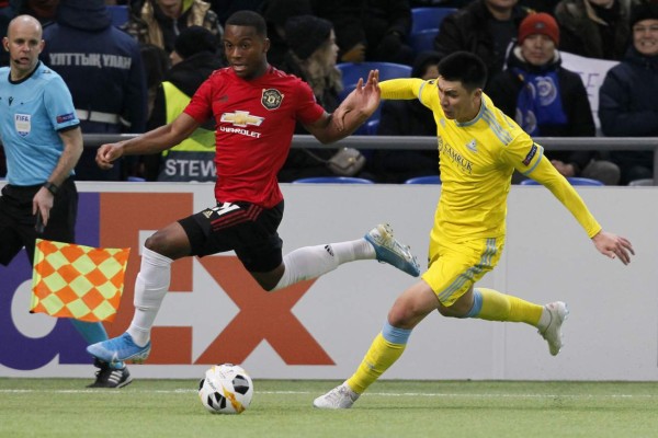 El Astana sorprende y derrota a un rejuvenecido Manchester United