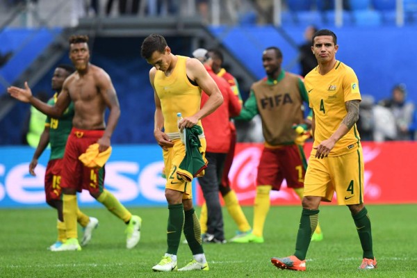 Camerún y Australia empatan 1-1 en la Copa de las Confederaciones