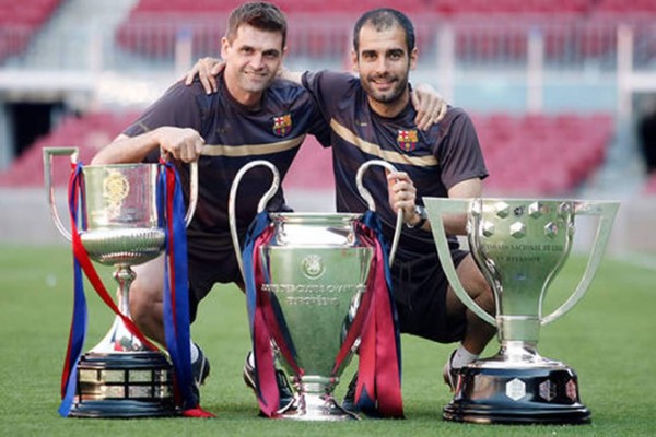Tito Vilanova alcanzó la gloria junto a Guardiola en el banquillo
