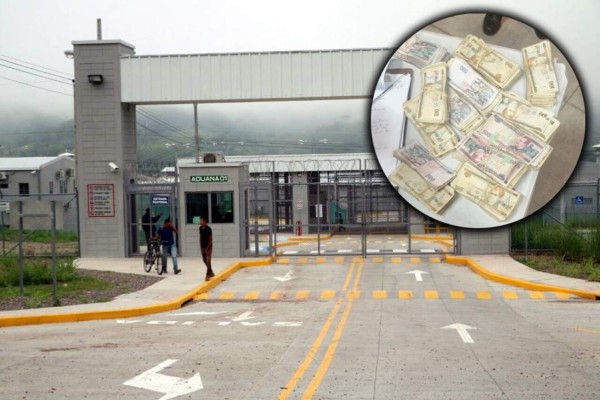 Agentes penitenciarios quisieron introducir más de L200,000 a El Pozo
