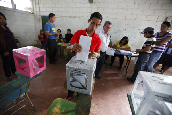 Fotos de las elecciones generales en Honduras