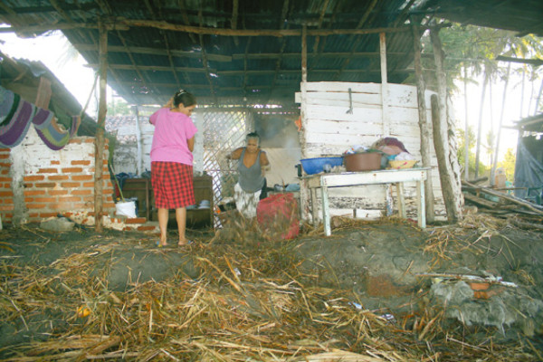 Pánico por marejada en el Golfo de Fonseca