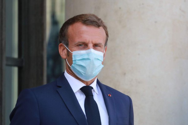 Presidente francés Emmanuel Macron positivo por coronavirus
