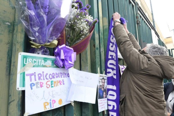 Florencia anuncia un día de luto por la muerte de Astori