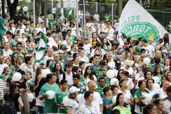 El emocionante trato al Atlético Nacional en Brasil por el Chapecoense