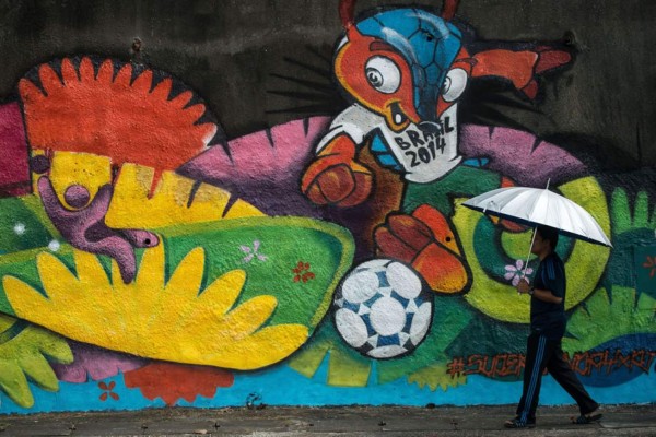 Fotos: Así se vive en el mundo la inauguración de Brasil 2014