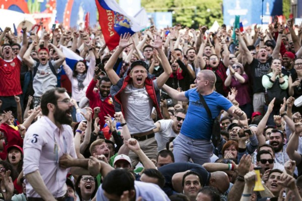 Las fotos curiosas del primer día del Mundial de Rusia 2018