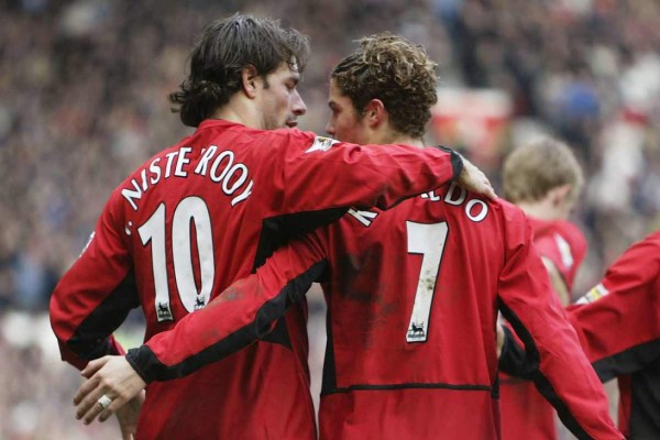 Van Nistelrooy tuvo que irse del Manchester United por culpa de Cristiano