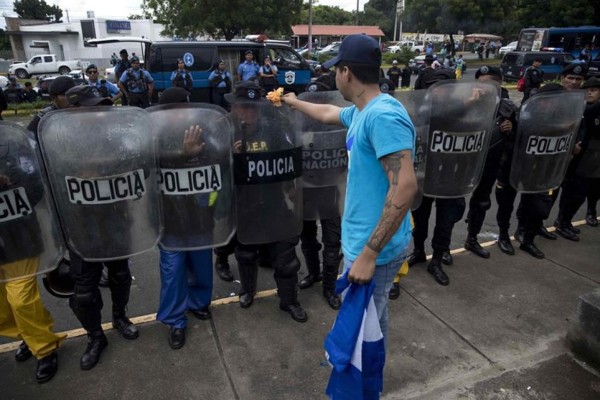 Nueva protesta contra Ortega en Nicaragua, pese a despliegue policial