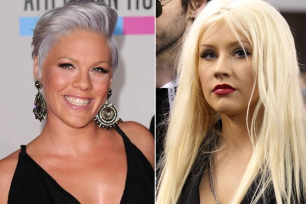 Al fin están en paz Pink y Christina Aguilera