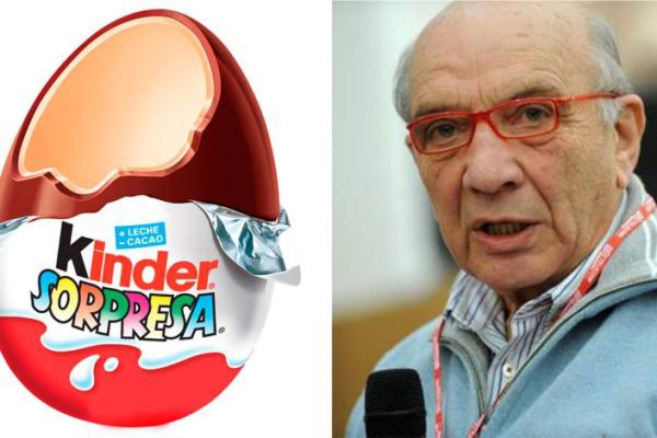 Muere William Salice, el inventor del huevo Kinder sorpresa