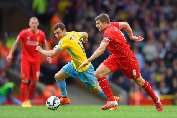 El Crystal Palace amarga la despedida de Gerrard de Anfield