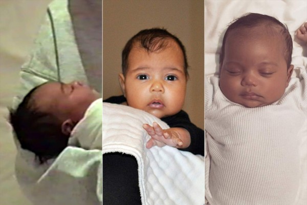 Primeras imágenes de la hija de Kim Kardashian y Kanye West