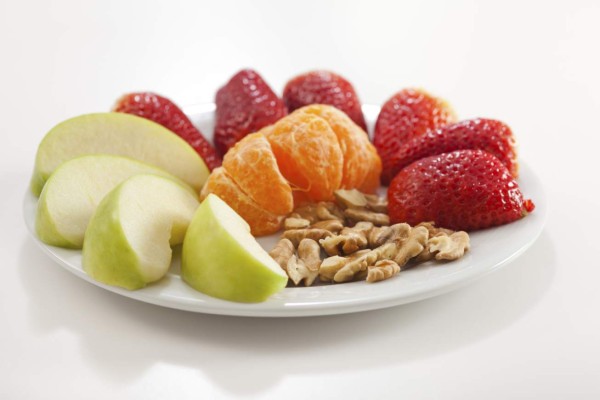 Los frutos secos aportan grasa saludable