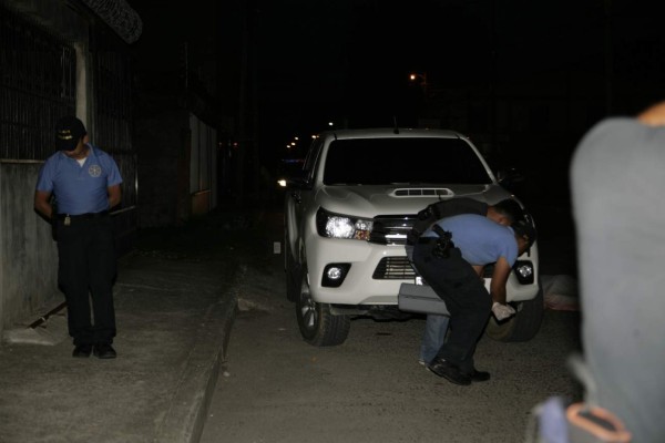 Desconocidos matan a tío y sobrino en céntrica calle de La Ceiba