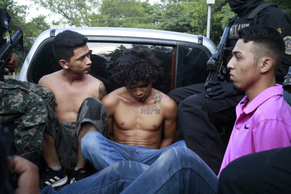 Caen tres supuestos mareros de la MS en Choloma