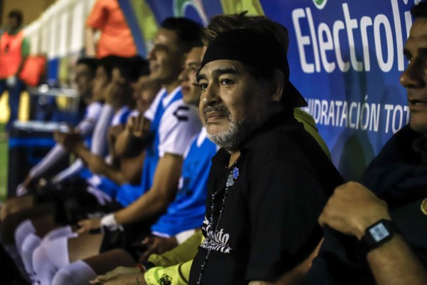 Maradona es sancionado por declaraciones a favor de Maduro y contra Trump