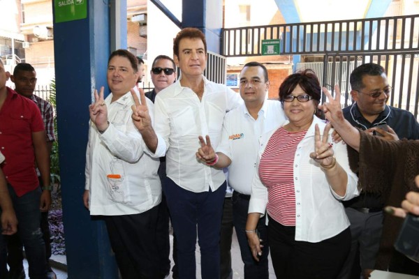 Así votaron los candidatos a alcalde de la capital de Honduras