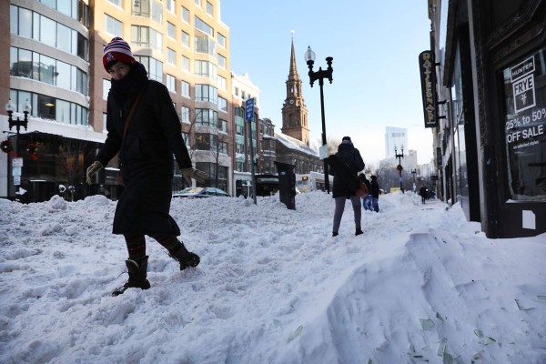 La costa este de EEUU se enfrenta al frío polar tras las nevadas