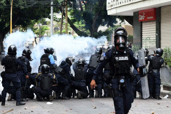 Seguridad anuncia varias capturas por daños durante disturbios en Honduras