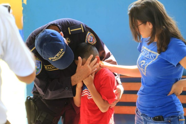 El menor quien fue bautizado como 'Carlitos' fue trasladado a un centro de menores en San Pedro Sula.