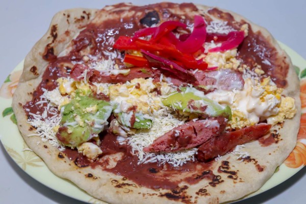 La ruta de las ricas baleadas en San Pedro Sula