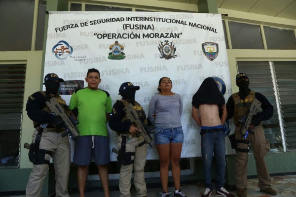 Caen tres supuestos miembros de la MS-13, sospechosos de extorsión