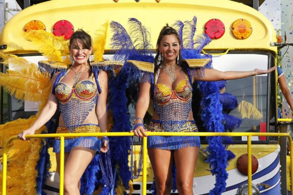 Hondureños celebraron con música y belleza el carnaval de La Ceiba