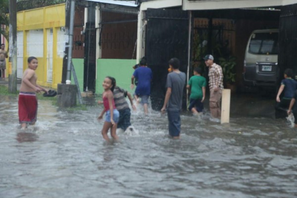 Lluvias causan daños en San Pedro Sula y zonas aledañas
