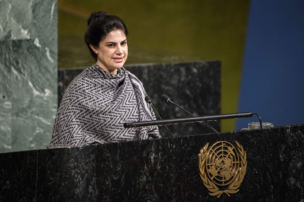 Mary Elizabeth Flores busca presidir sesión de la Asamblea General de la ONU