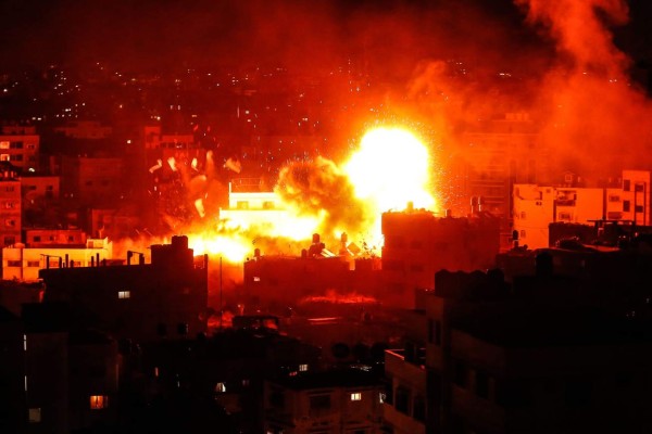 Israel bombardea Gaza tras lanzamiento de cohetes palestinos