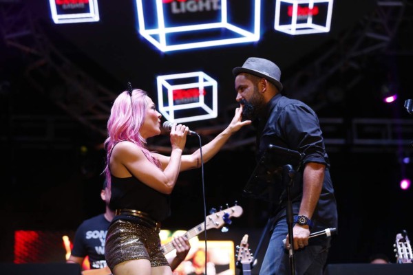 Ellos alegran las noches de San Pedro Sula en la Feria Juniana