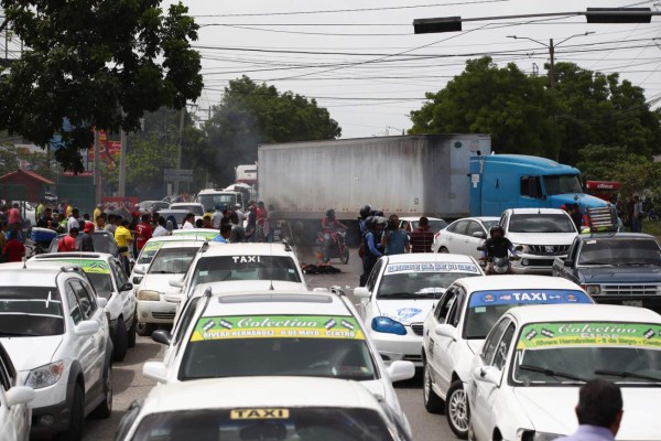 Transporte y Gobierno de Honduras se dan tregua de 48 horas