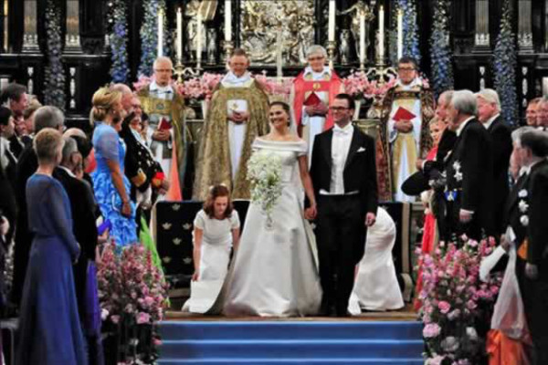 Princesa Victoria y Daniel se dieron el 'sí, quiero'