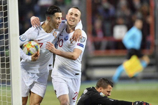 Video: Cristiano Ronaldo anotó y Portugal aseguró su pase a la Eurocopa 2020