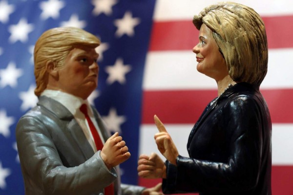 Clinton y Trump ante debate crucial hacia la Casa Blanca