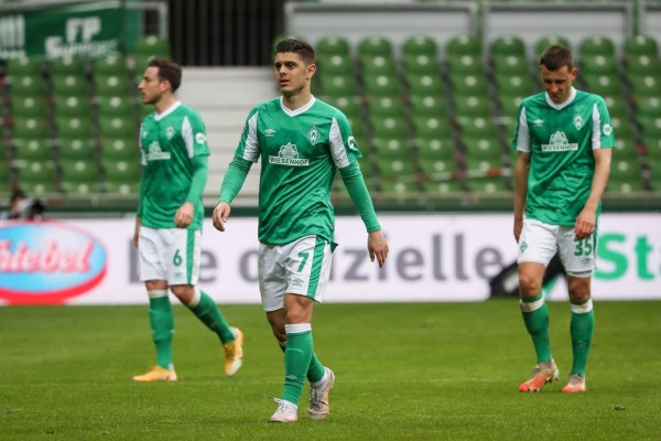 El histórico Werder Bremen desciende en la Bundesliga