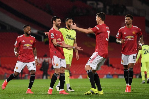 Premier League: Manchester United venció al Newcastle y se afianza en el segundo lugar