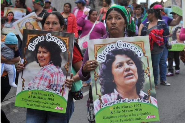 Óscar Chinchilla pide a la ONU acompañar investigación del asesinato de Berta Cáceres