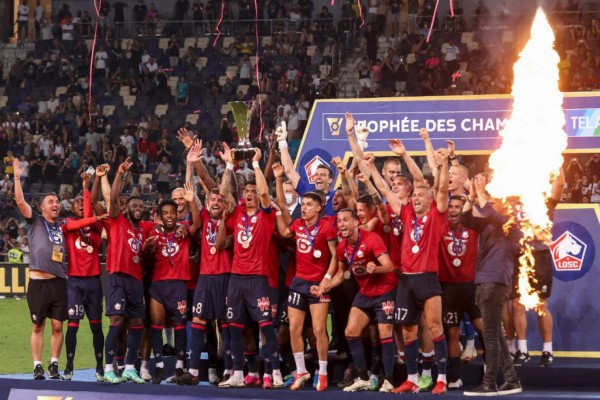 Batacazo: El Lille se baja al PSG y es campeón de la Supercopa de Francia