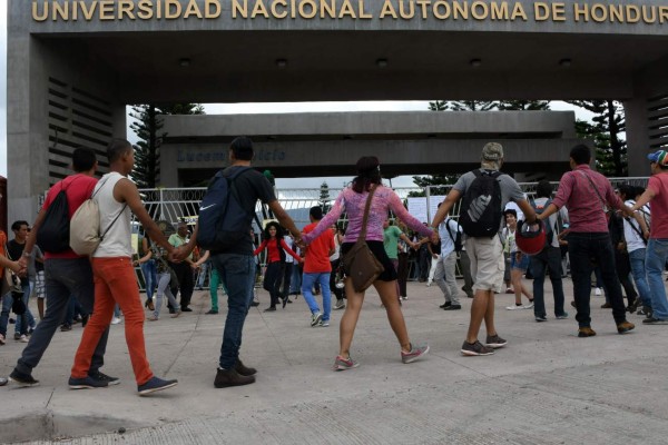Suspenden clases en la Unah para evitar injerencias